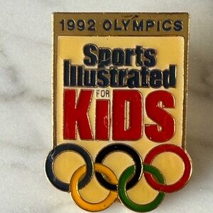 1992 Olympic Pin - Sports Illustrated Kids collector’s pin